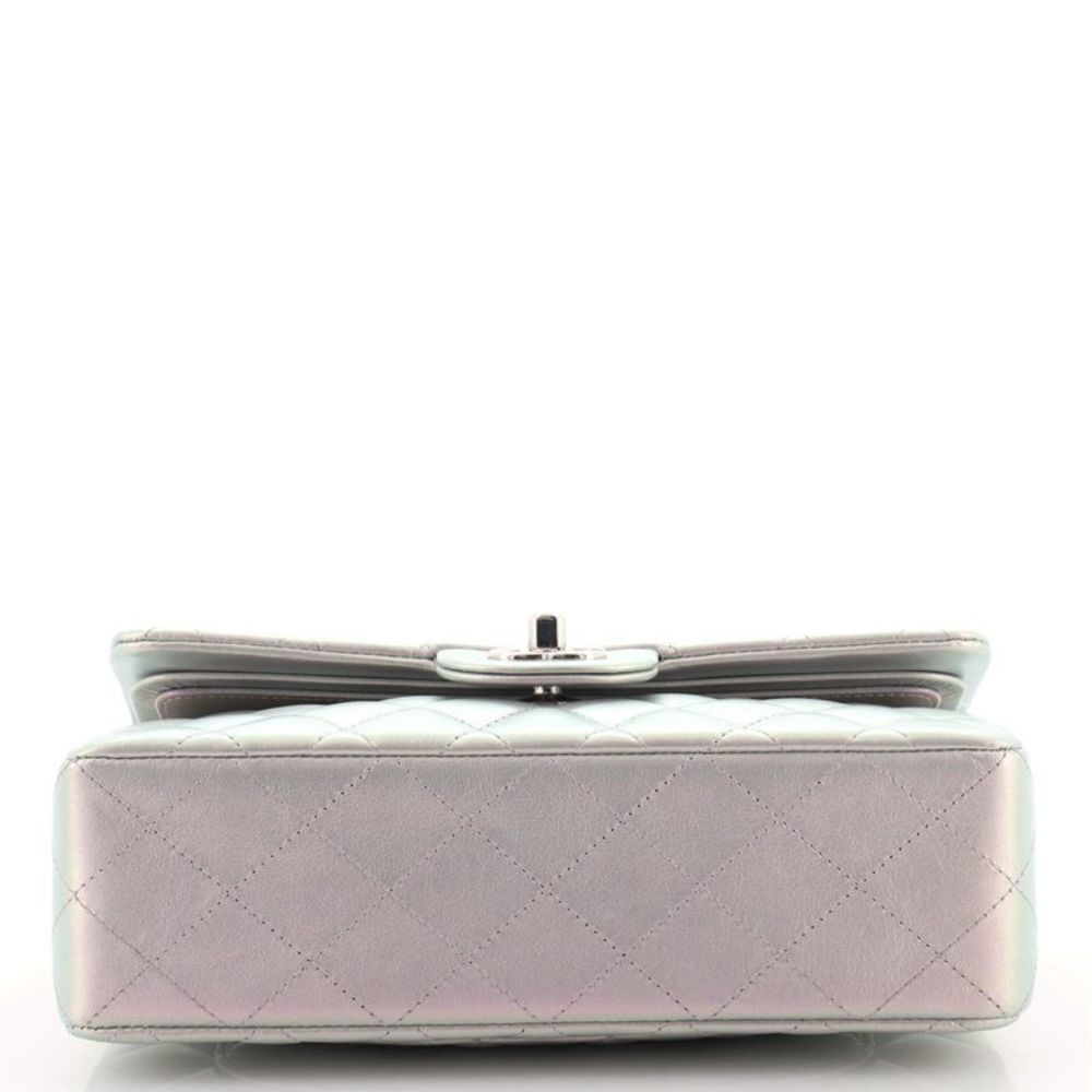 Chanel Classic Double Flap Bag Quilted Iridescent Calfskin Small - Picture 5 of 7